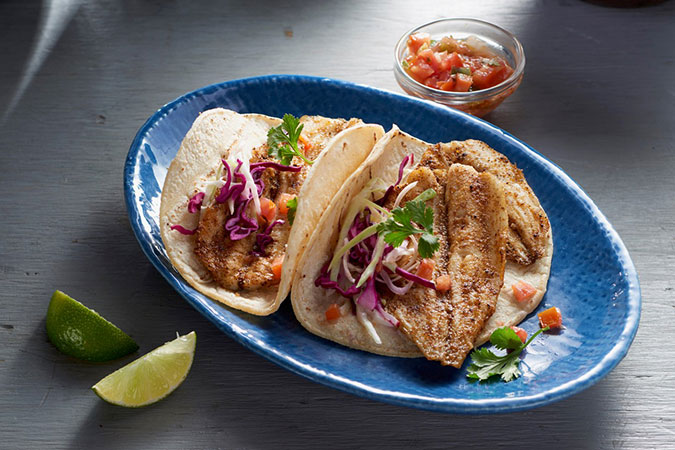 Easy Smelt Tacos